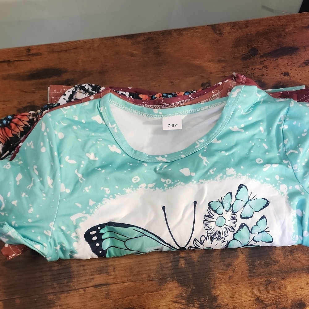 Local 6pcs Western Cowboy, Floral Leopard, Butterbly, "love" Positining Printals